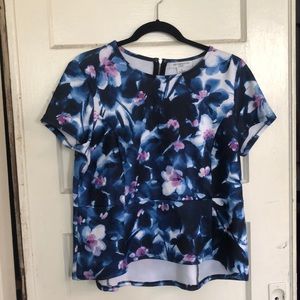 Liz Claiborne Floral Print Blouse